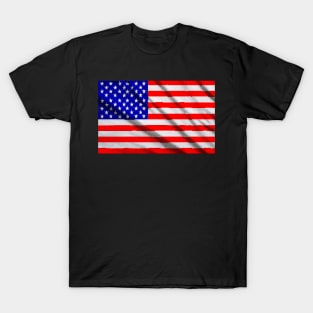 Pixel US flag T-Shirt